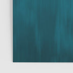 Tropical Dark Teal Inspired by Sherwin Williams 2020 Trending Color Oceanside SW6496 Fusion Water Color Blend Poster Gallery Image 3