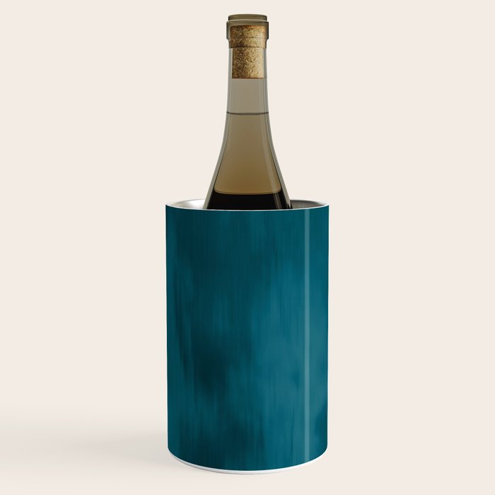 Tropical Dark Teal Inspired by Sherwin Williams 2020 Trending Color Oceanside SW6496 Fusion Water Color Blend Wine Chiller Gallery Image 3