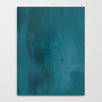 Tropical Dark Teal Inspired by Sherwin Williams 2020 Trending Color Oceanside SW6496 Fusion Water Color Blend Notebook Gallery Image 4