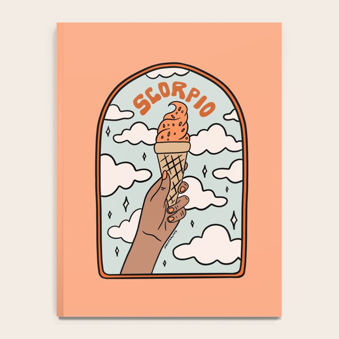 Scorpio Ice Cream Notebook Gallery Image 4
