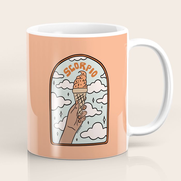 Scorpio Ice Cream Coffee Mug Gallery Image 1