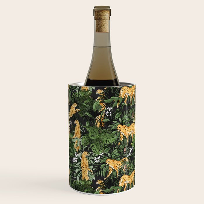 Cheetah in the wild jungle Wine Chiller Gallery Image 1