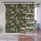Cheetah in the wild jungle Wall Mural Gallery Image 1