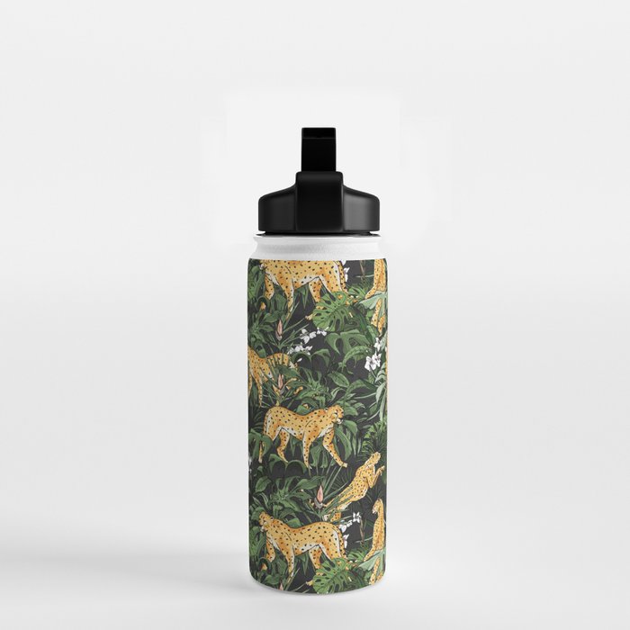 Cheetah in the wild jungle Water Bottle Gallery Image 2