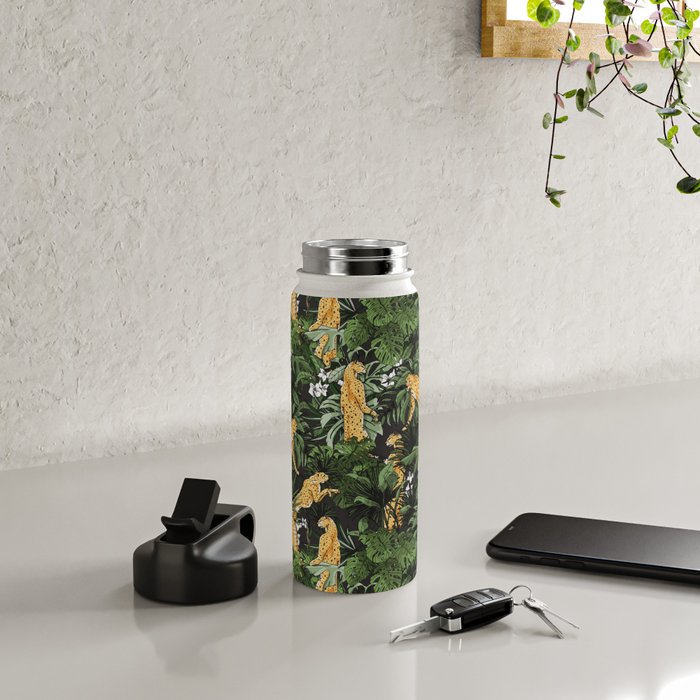 Cheetah in the wild jungle Water Bottle Gallery Image 4