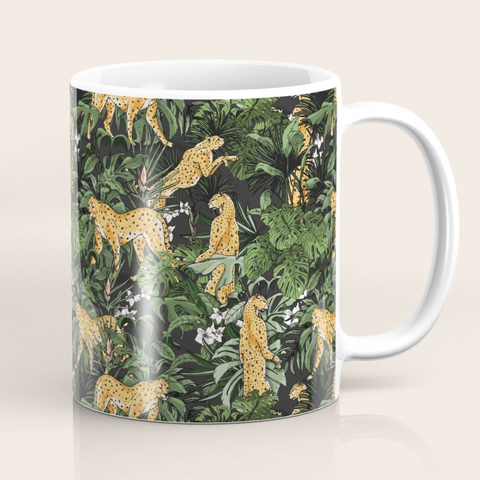 Cheetah in the wild jungle Coffee Mug Gallery Image 1