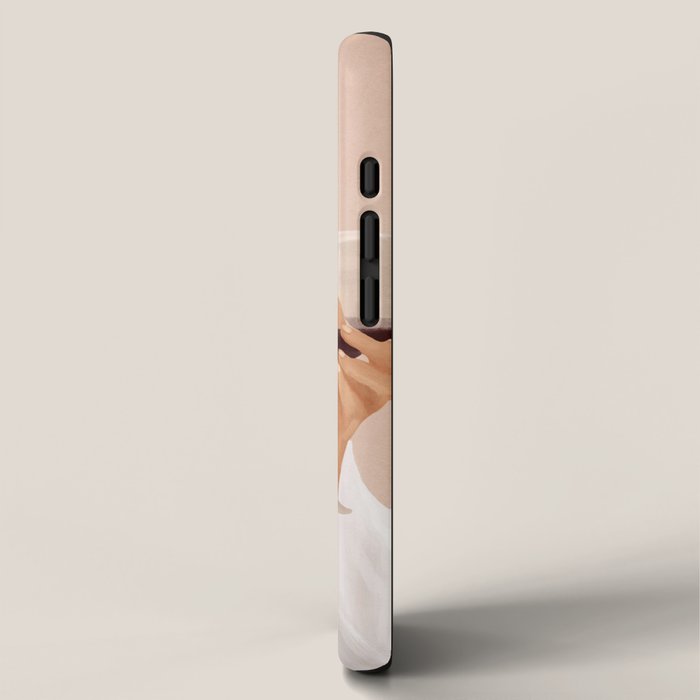 Glass of wine iPhone Case Gallery Image 2