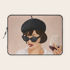 Glass of wine Laptop Sleeve Gallery Image 1