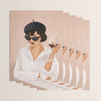 Glass of wine Wrapping Paper Gallery Image 3