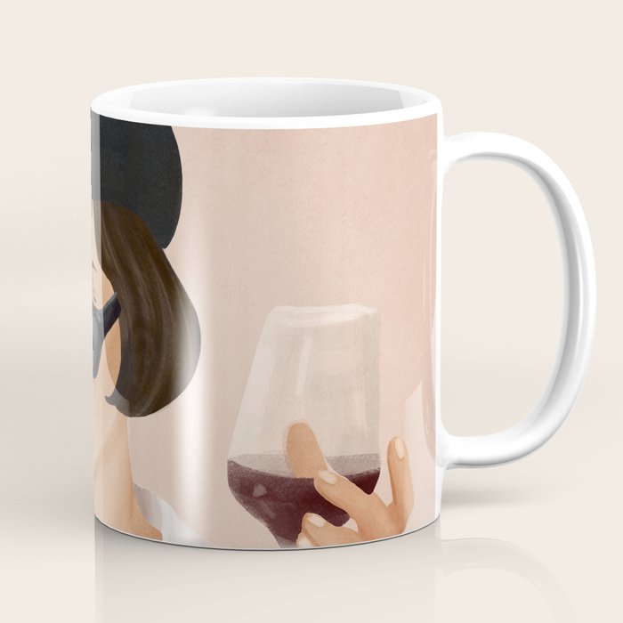 Glass of wine Coffee Mug Gallery Image 1