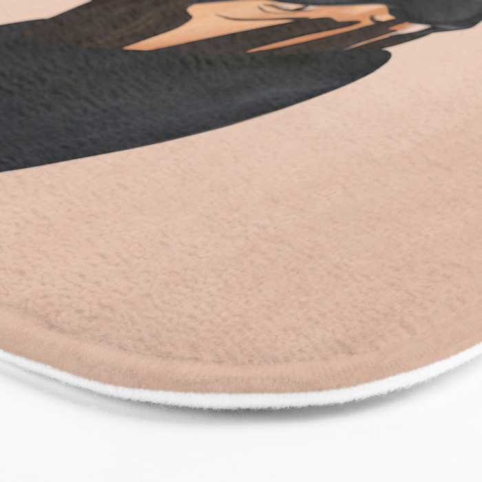 Glass of wine Bath Mat Gallery Image 3