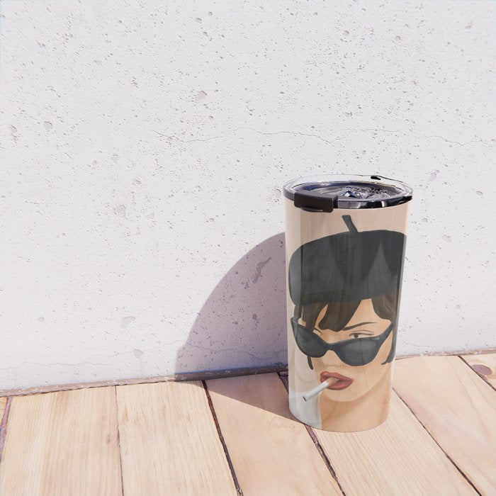 Glass of wine Travel Mug Gallery Image 4