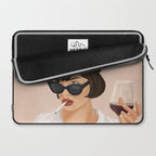 Glass of wine Laptop Sleeve Gallery Image 2