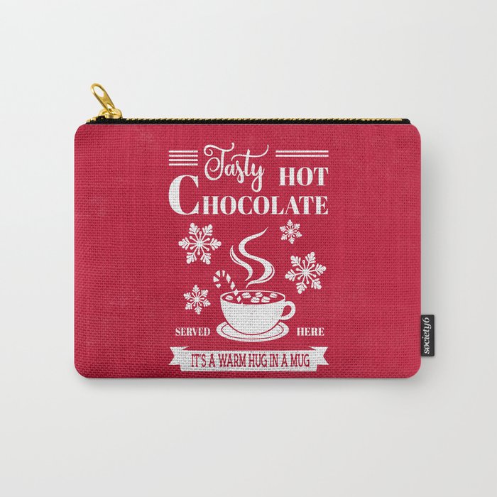 Tasty Hot Chocolate Red Carry All Pouch Gallery Image 1