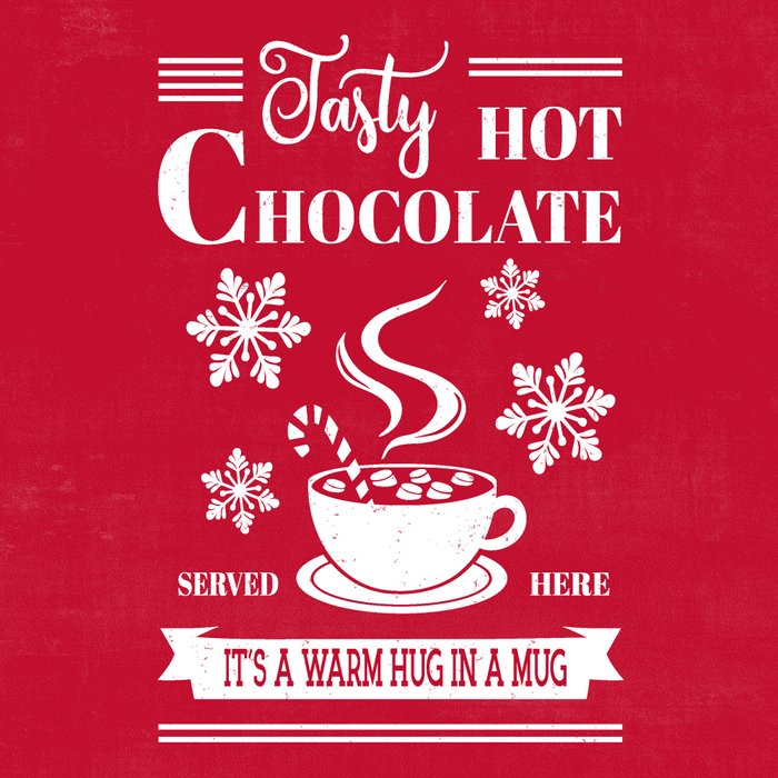 Tasty Hot Chocolate Red Coffee Mug Gallery Image 2