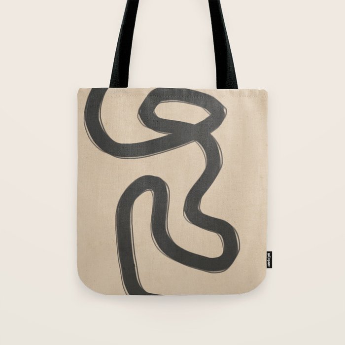 Abstract line art 43 Tote Bag Gallery Image 1