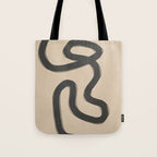 Abstract line art 43 Tote Bag Gallery Image 1