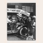 Prohibition, Beer Car, Vintage Black and White Old Photo Notebook Gallery Image 4