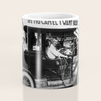 Prohibition, Beer Car, Vintage Black and White Old Photo Coffee Mug Gallery Image 4