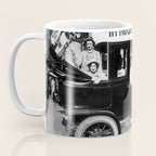 Prohibition, Beer Car, Vintage Black and White Old Photo Coffee Mug Gallery Image 3