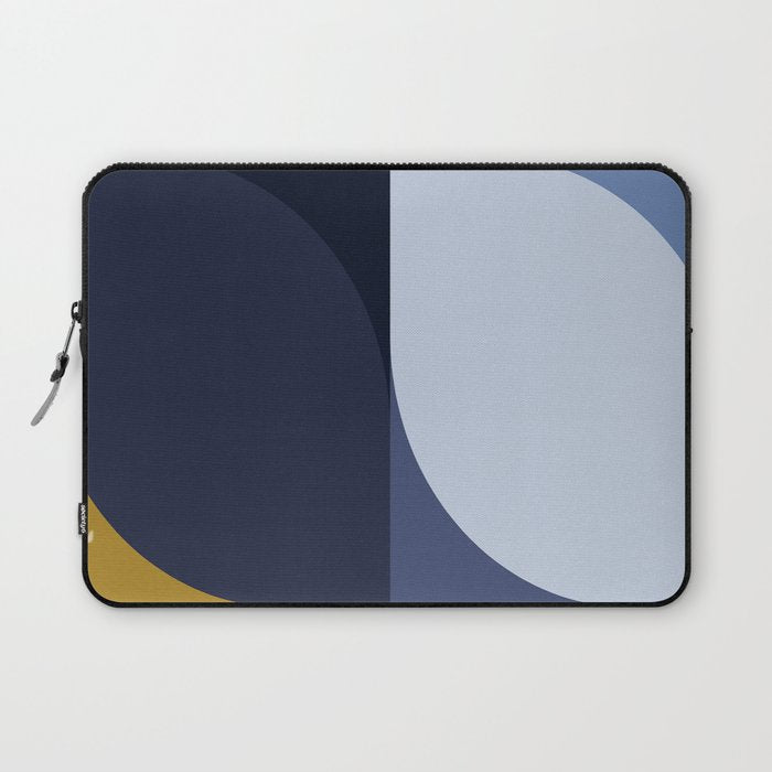 Almond Abstract XVIII Laptop Sleeve Gallery Image 1