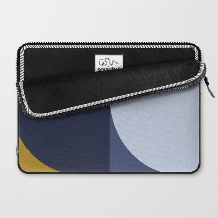 Almond Abstract XVIII Laptop Sleeve Gallery Image 2