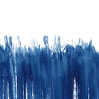 Indigo Abstract Brush Strokes | No. 5 Coffee Mug Gallery Image 2