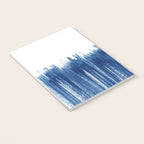 Indigo Abstract Brush Strokes | No. 5 Notebook Gallery Image 3