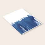 Indigo Abstract Brush Strokes | No. 5 Notebook Gallery Image 2