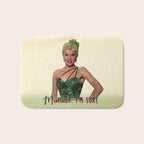 Mutual, I'm Sure - White Christmas Bath Mat Gallery Image 1