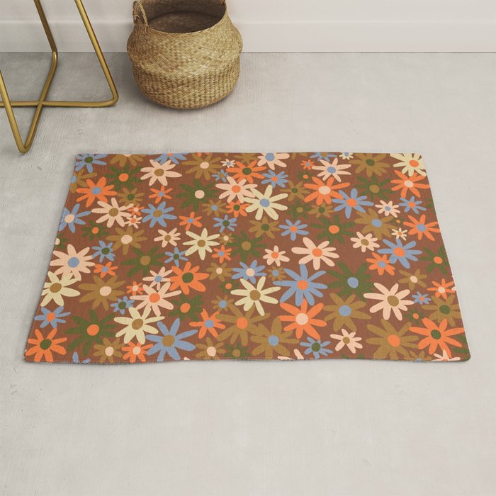 Flower fantasy #1 Rug Gallery Image 1