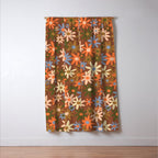 Flower fantasy #1 Window Curtain Gallery Image 3