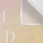 I Am Proud To Be Me Wall Tapestry Gallery Image 3