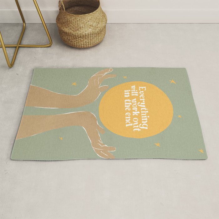 Everything Will Work Out In The End Rug Gallery Image 1