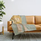 Everything Will Work Out In The End Throw Blanket Gallery Image 1
