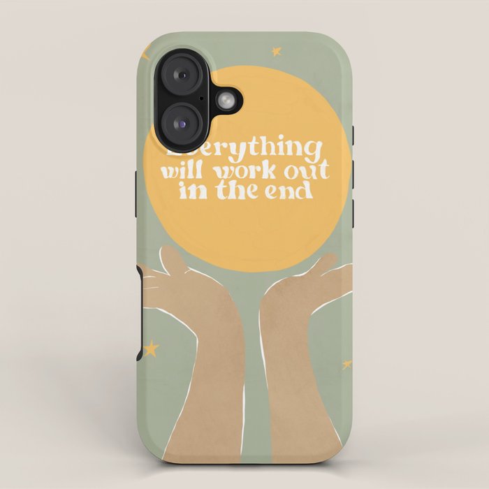 Everything Will Work Out In The End iPhone Case Gallery Image 1