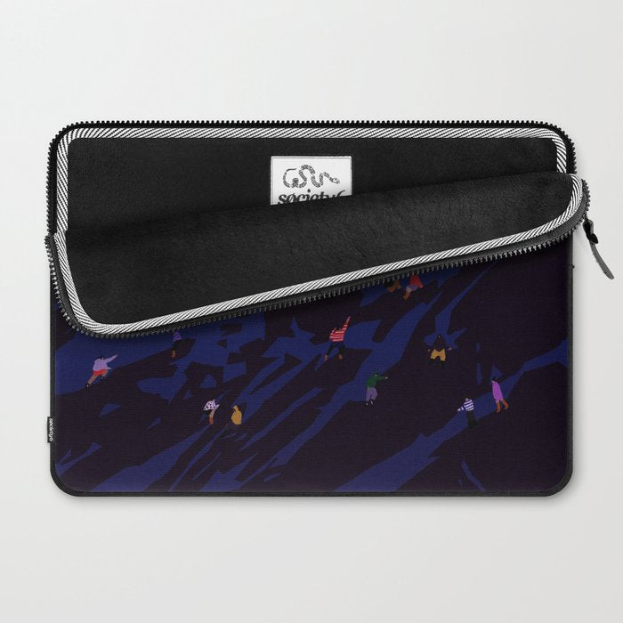 Moonlight mountain Laptop Sleeve Gallery Image 2