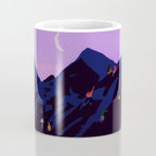 Moonlight mountain Coffee Mug Gallery Image 4