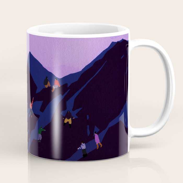 Moonlight mountain Coffee Mug Gallery Image 1