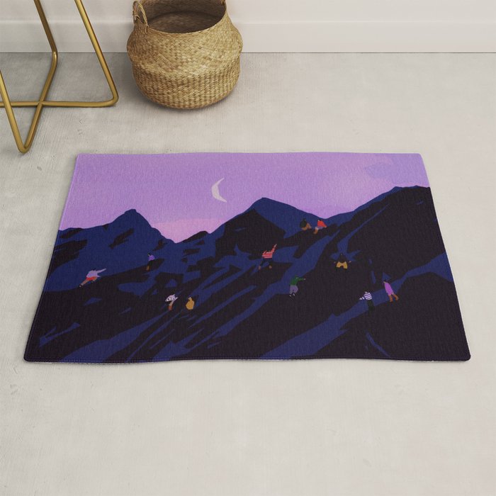 Moonlight mountain Rug Gallery Image 1