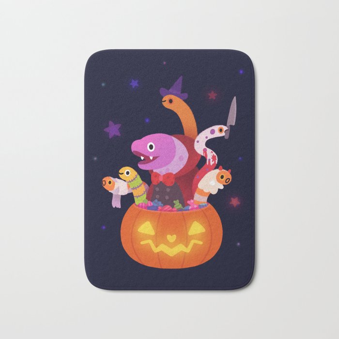 Spooky eels Bath Mat Gallery Image 1