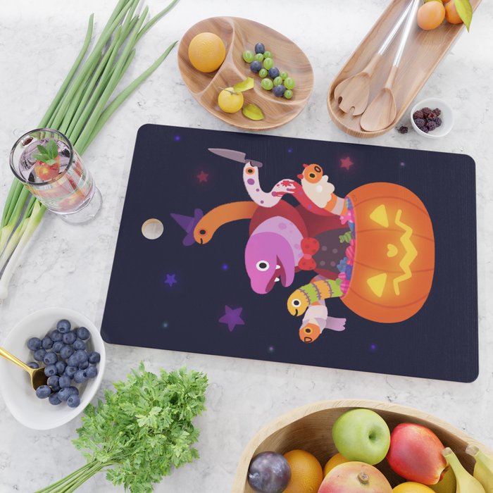 Spooky eels Cutting Board Gallery Image 2