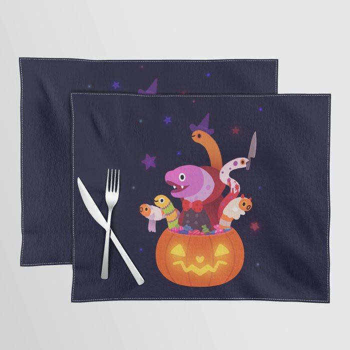 Spooky eels Placemat Gallery Image 1