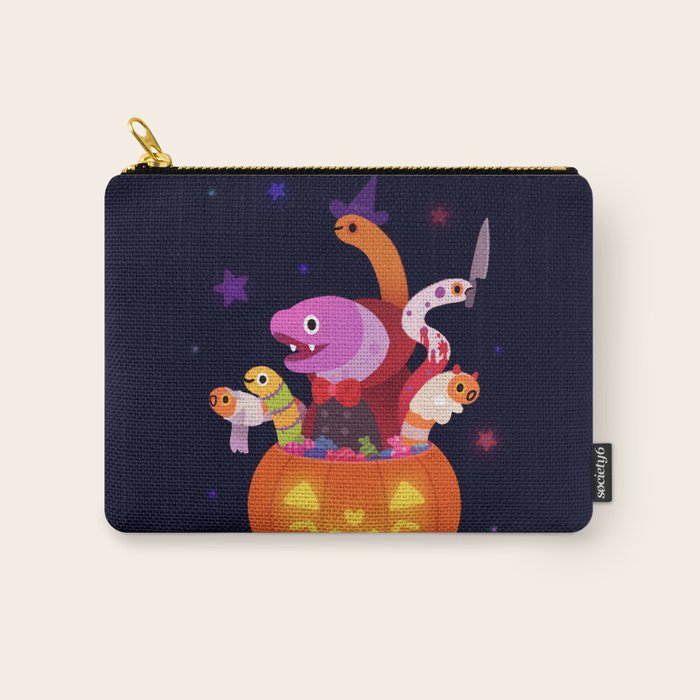 Spooky eels Carry All Pouch Gallery Image 1