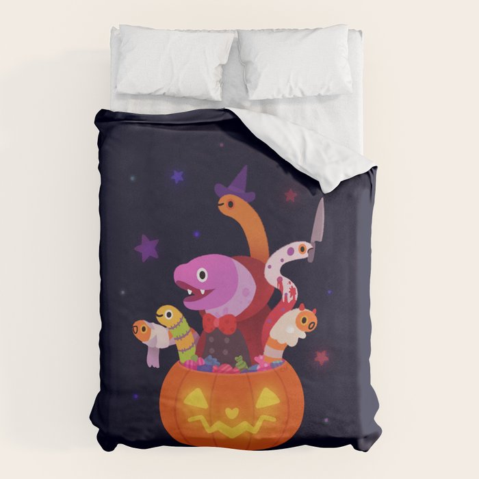 Spooky eels Duvet Cover Gallery Image 1