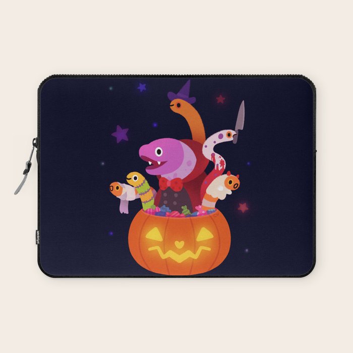Spooky eels Laptop Sleeve Gallery Image 1