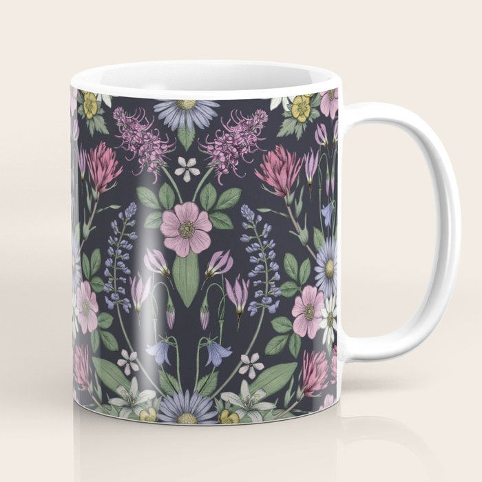 Mount Rainier Wildflowers Coffee Mug Gallery Image 1