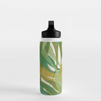 Green Twist - Modern Art Print Water Bottle Gallery Image 3