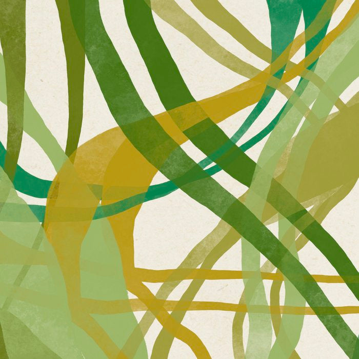 Green Twist - Modern Art Print Coffee Mug Gallery Image 2