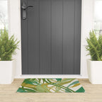 Green Twist - Modern Art Print Welcome Mat Gallery Image 3